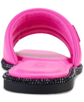 Bethea Quilted Slip-On Slide Sandals