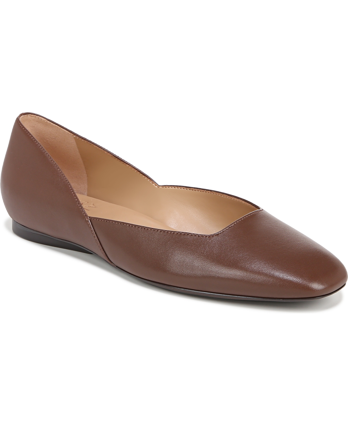Shop Naturalizer Cody Ballet Flats In Cocoa Leather