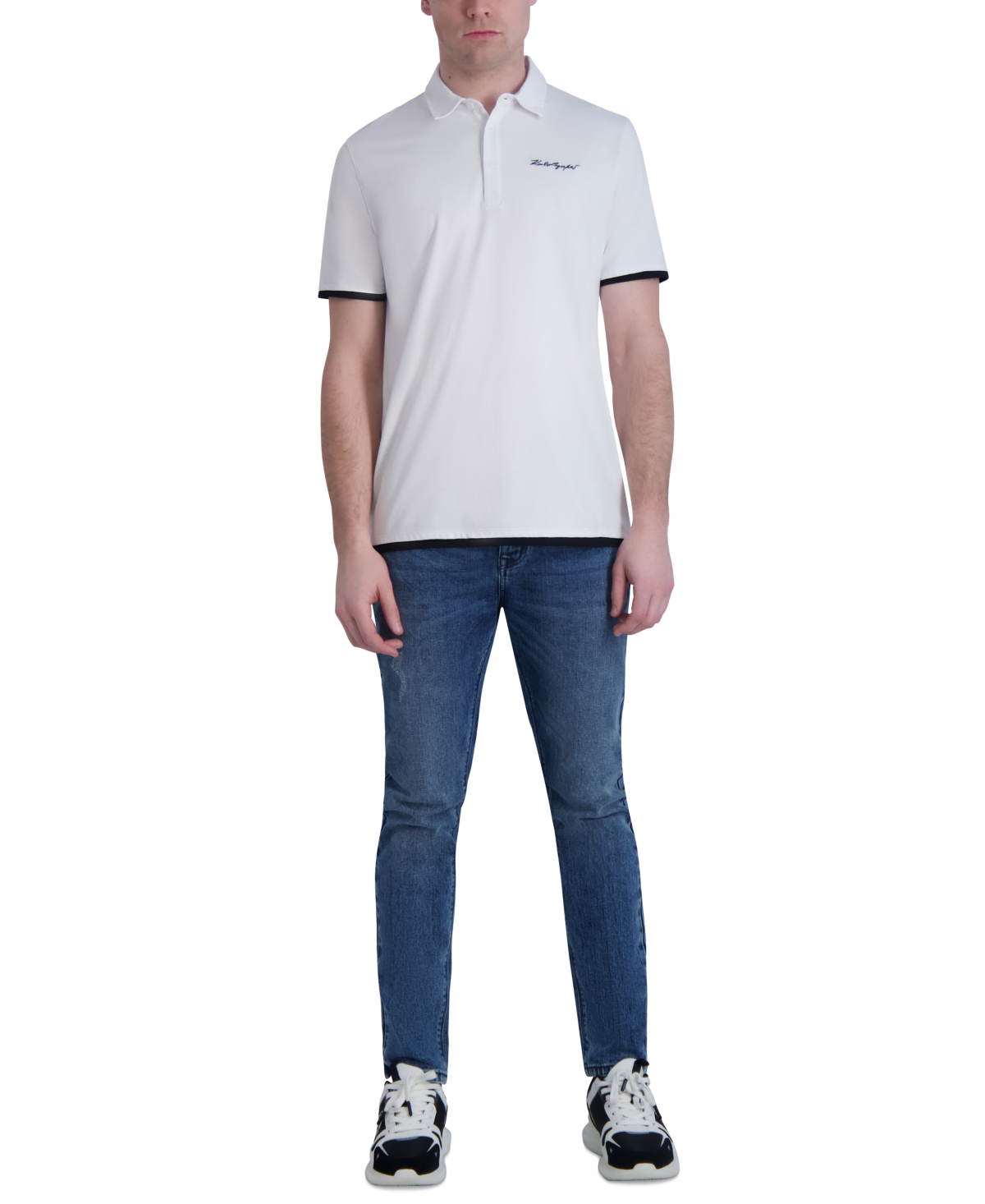 Karl Lagerfeld Men's Slim-fit Jeans In Indigo