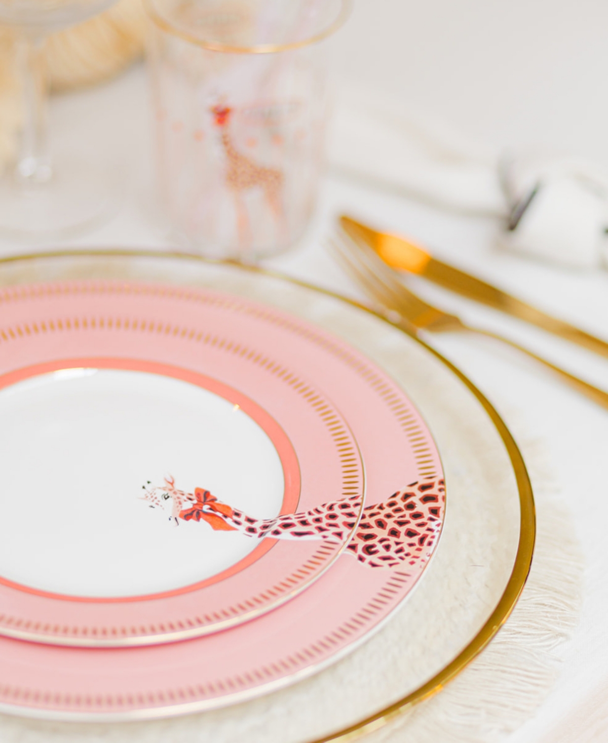 Yvonne Ellen Animal Side Plates, Set of 4