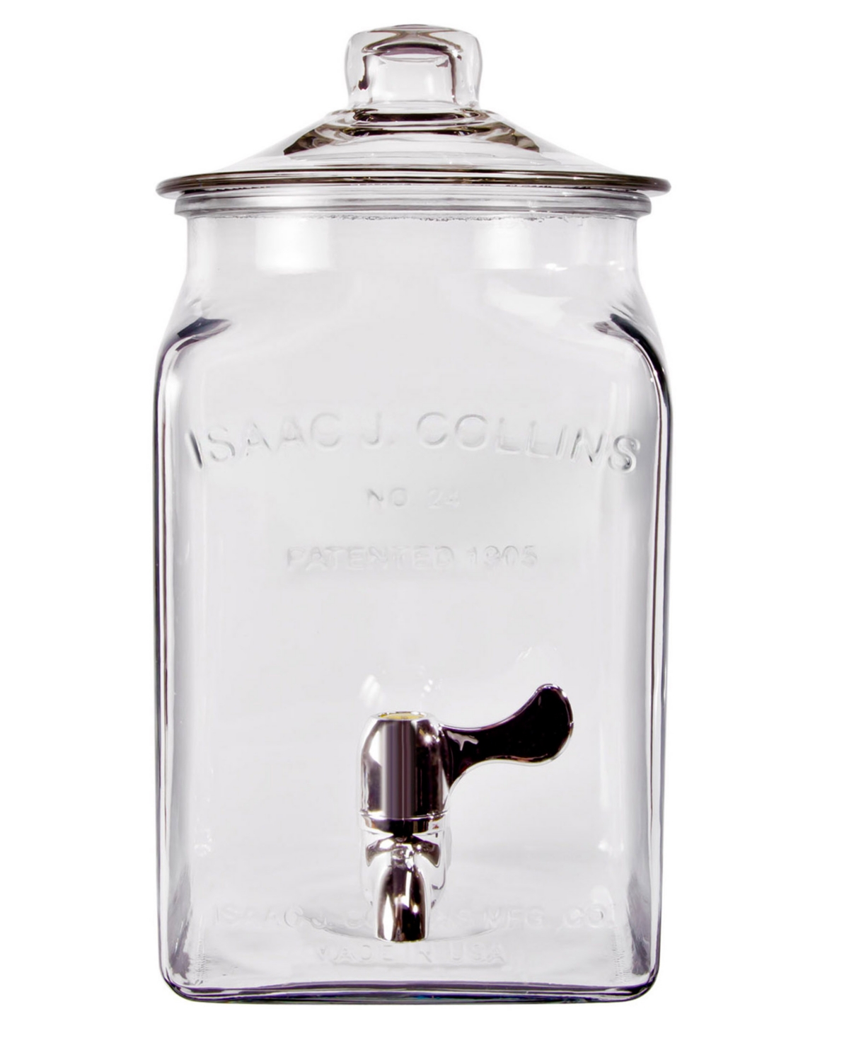 Anchor Hocking 1.5 Gal. I.j. Collins Beverage Dispenser With Spigot And Glass Lid