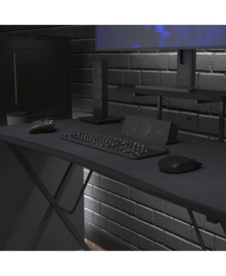 Tyr Mega Size Pc Gaming Mouse Pad With Micro Weave Cloth Surface, Anti-Slip Rubber Backing And Cable Management