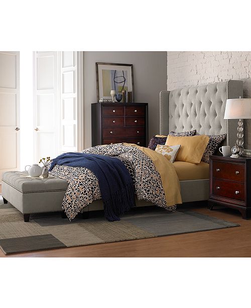 rosalind upholstered bedroom furniture collection