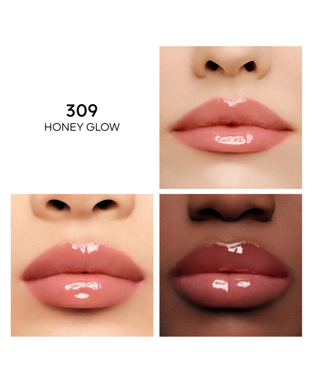 Guerlain KissKiss Bee Glow Lip Oil, First at Macy's - 309 HONEY