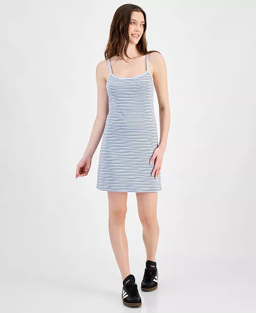 juniors' knit mini tank dress