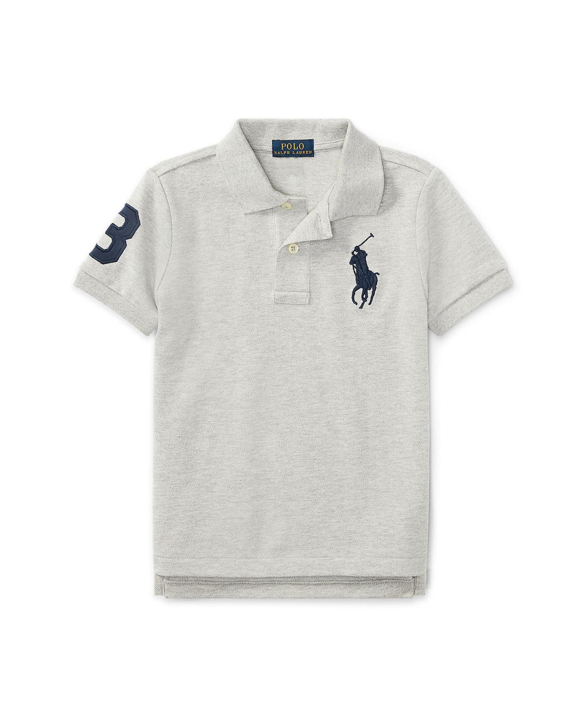 Polo Ralph Lauren Boys Big Pony Cotton Mesh Polo Shirt