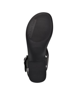 Women's Moraca Buckle T-Strap Flat Sandals