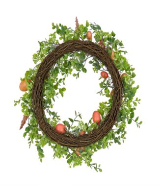 22" Eggs Easter Wreath