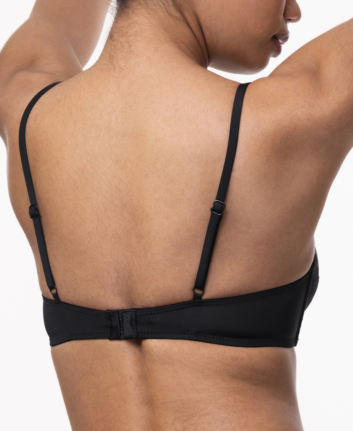 Dorina Women's Fili Light Padded Soft Silk 2 Pc. Demi Bra,  - Black