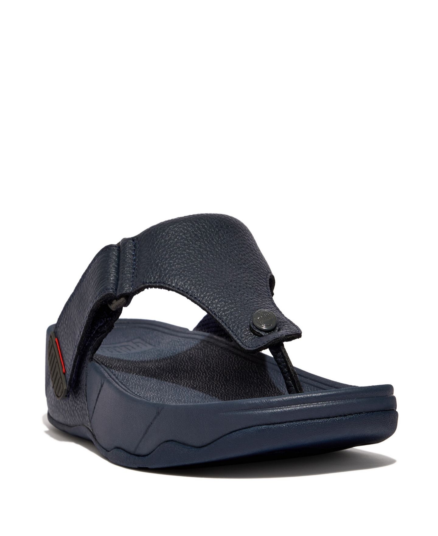 Мужские сандалии FitFlop Trakk II Leather, цвет: Шоколадный — фото 1