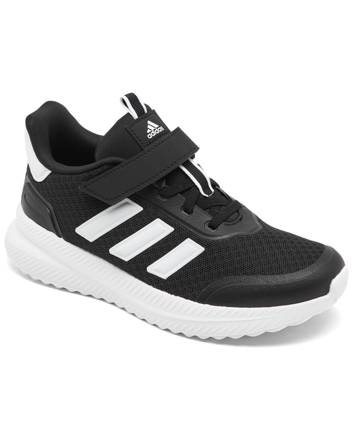 Adidas Originals Little Kids Originals Xplr Fastening Strap Casual Sneakers From Finish Line In Black,white