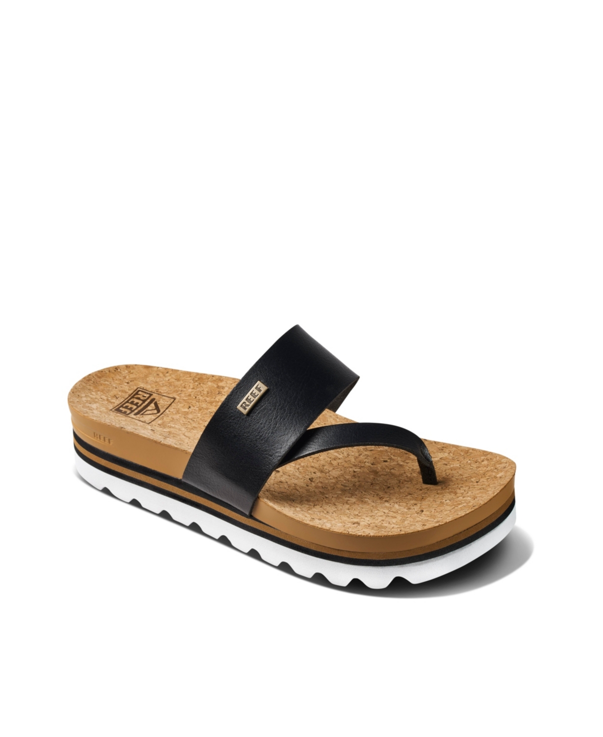 Women's Cushion Sol Hi Sandals - Black, Tan
