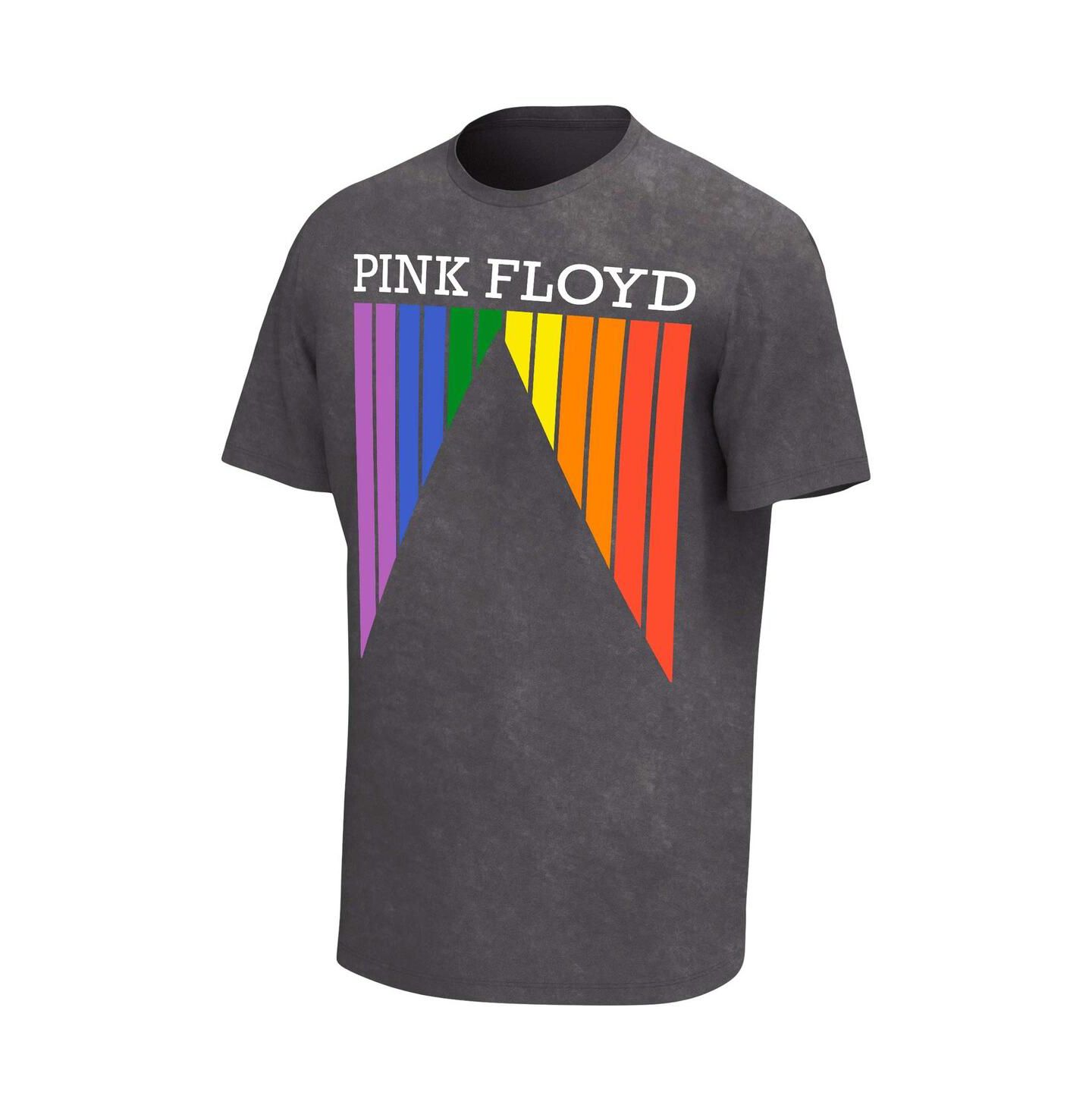 Мужская футболка Philcos Black Pink Distressed Floyd Prism Washed — фото 2