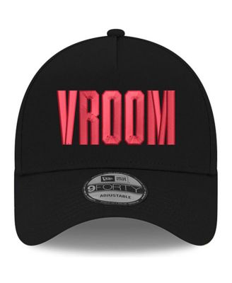 Men's Black NASCAR Vroom 9FORTY A-Frame Adjustable Trucker Hat