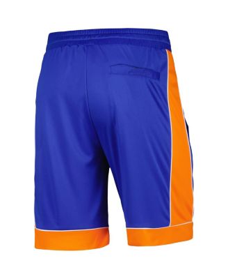 Men's Royal, Orange Distressed Denver Broncos Vintage-Like Fan Favorite Shorts