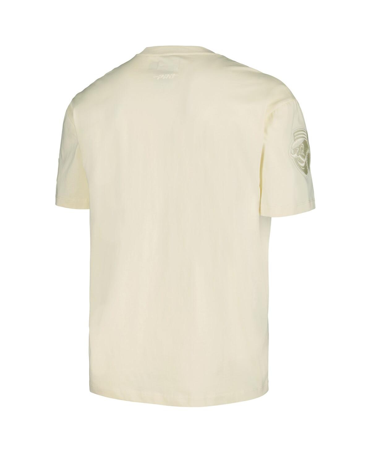 Shop Pro Standard Men's  Cream Cincinnati Reds Neutral Cj Dropped Shoulders T-shirt