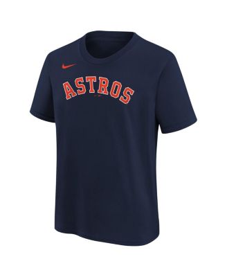 Big Boys Jose Altuve Navy Houston Astros Home Player Name and Number T-shirt