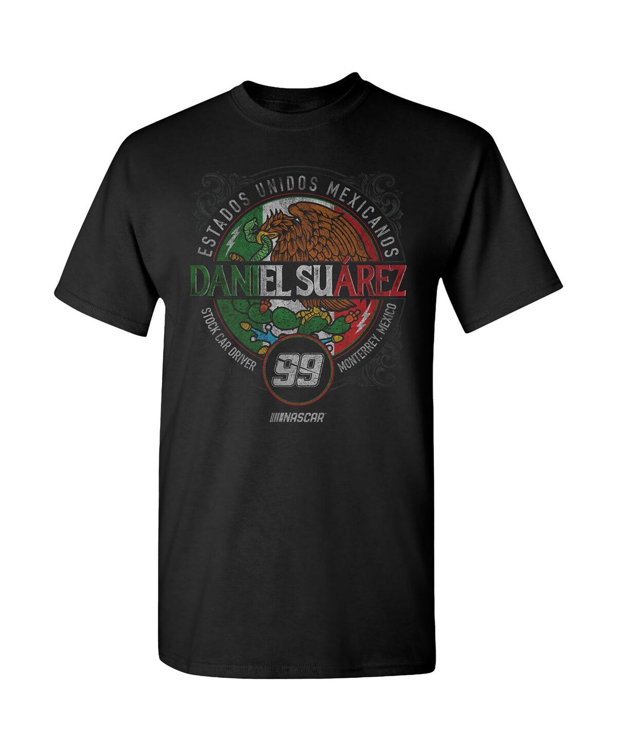 Shop Trackhouse Racing Team Collection Men's  Black Daniel Suarez Pancho T-shirt