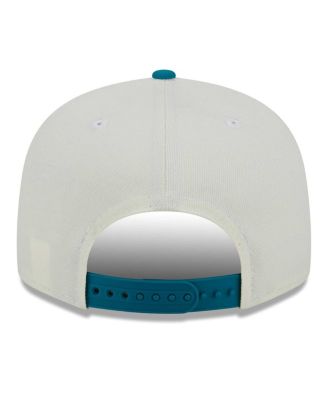 Men's Cream, Aqua Miami Dolphins City Originals 9FIFTY Snapback Hat