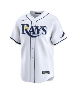 Men's Brandon Lowe White Tampa Bay Rays Home limited Player Jersey