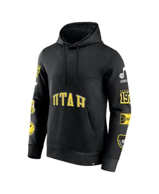 Men's Black Utah Jazz Home Court Pullover Hoodie