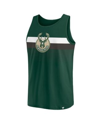 Men's Hunter Green Milwaukee Bucks Wild Game Tank Top