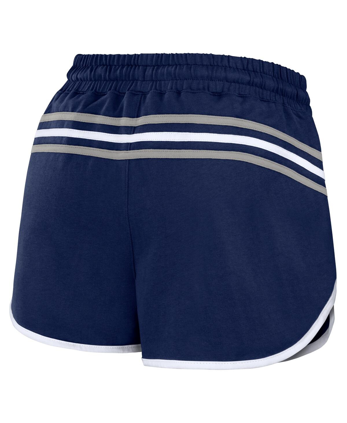 Women's Wear by Erin AndrewsNew York Yankees Logo Shorts - Navy