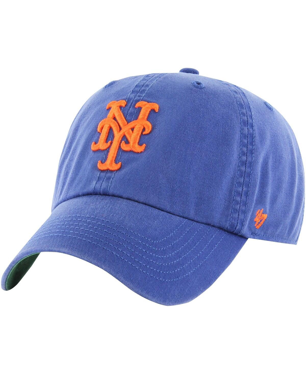 Men's '47 BrandNew York Mets Sure Shot Classic Franchise Fitted Hat - Royal
