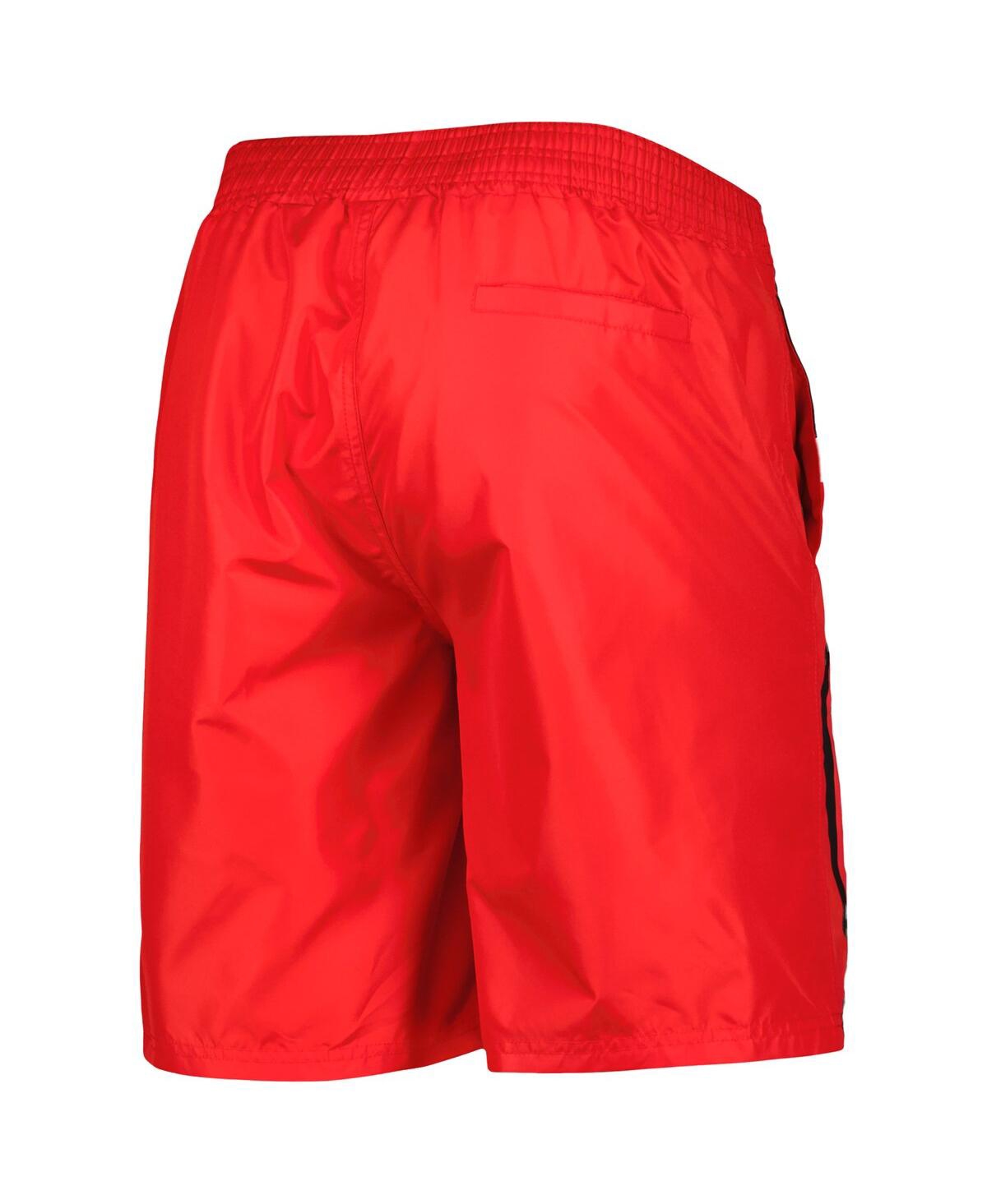 Shop G-iii Sports By Carl Banks Men's  Red Portland Trail Blazers Sea Wind Swim Trunks