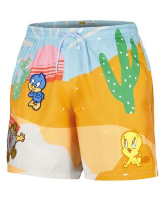Men's Khaki Looney Tunes Shorts