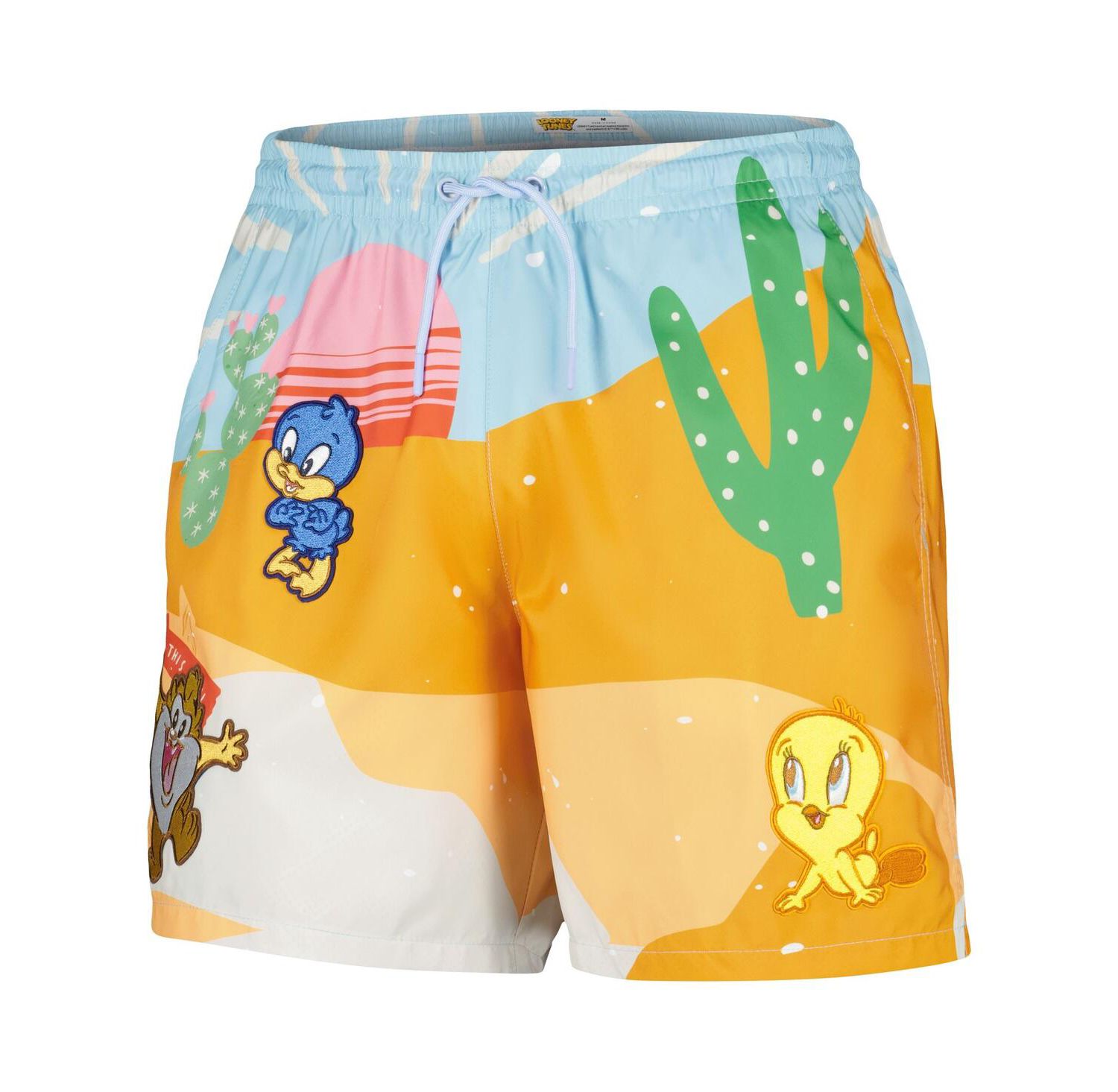 Men's Khaki Looney Tunes Shorts