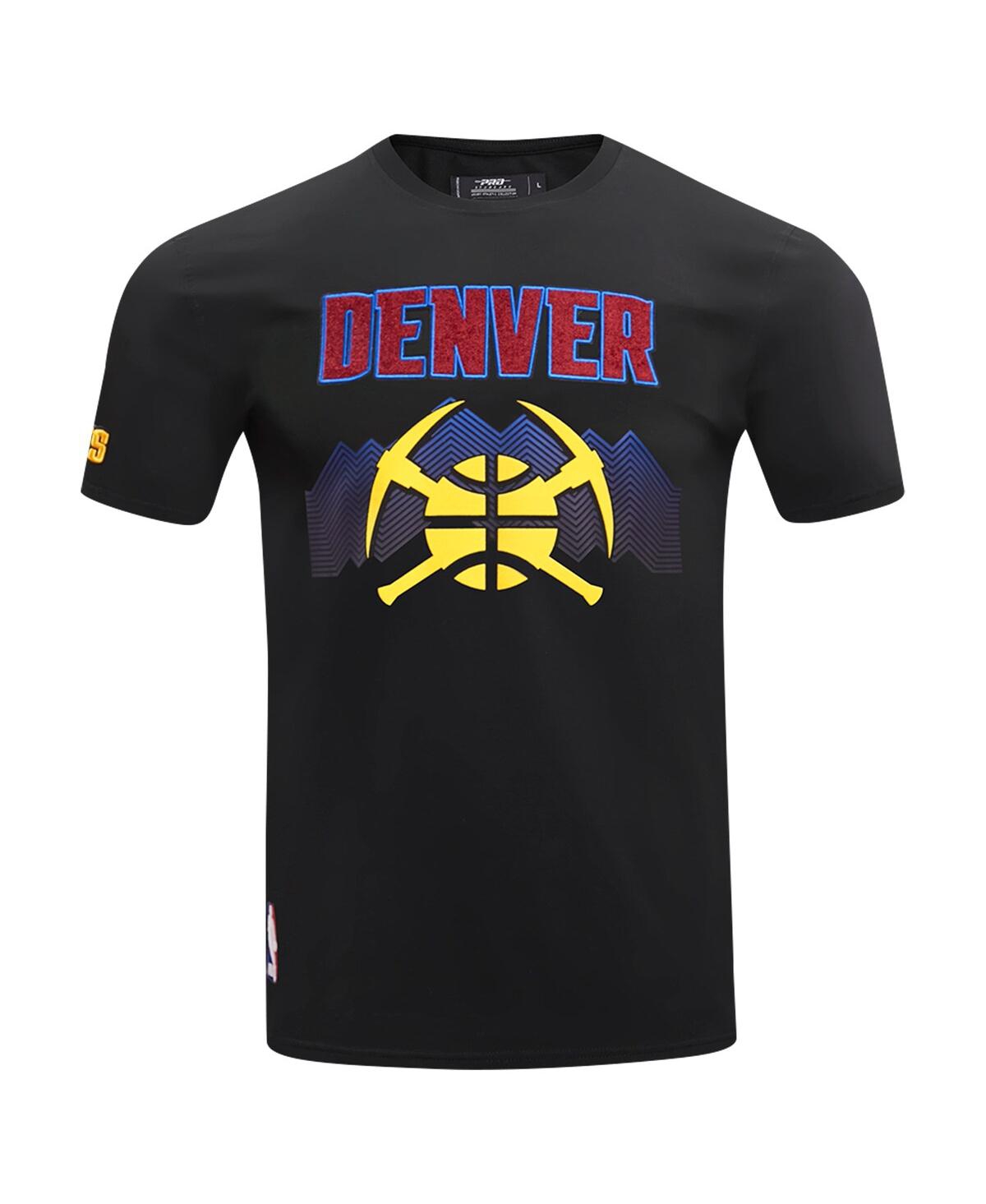 Shop Pro Standard Men's  Black Denver Nuggets T-shirt