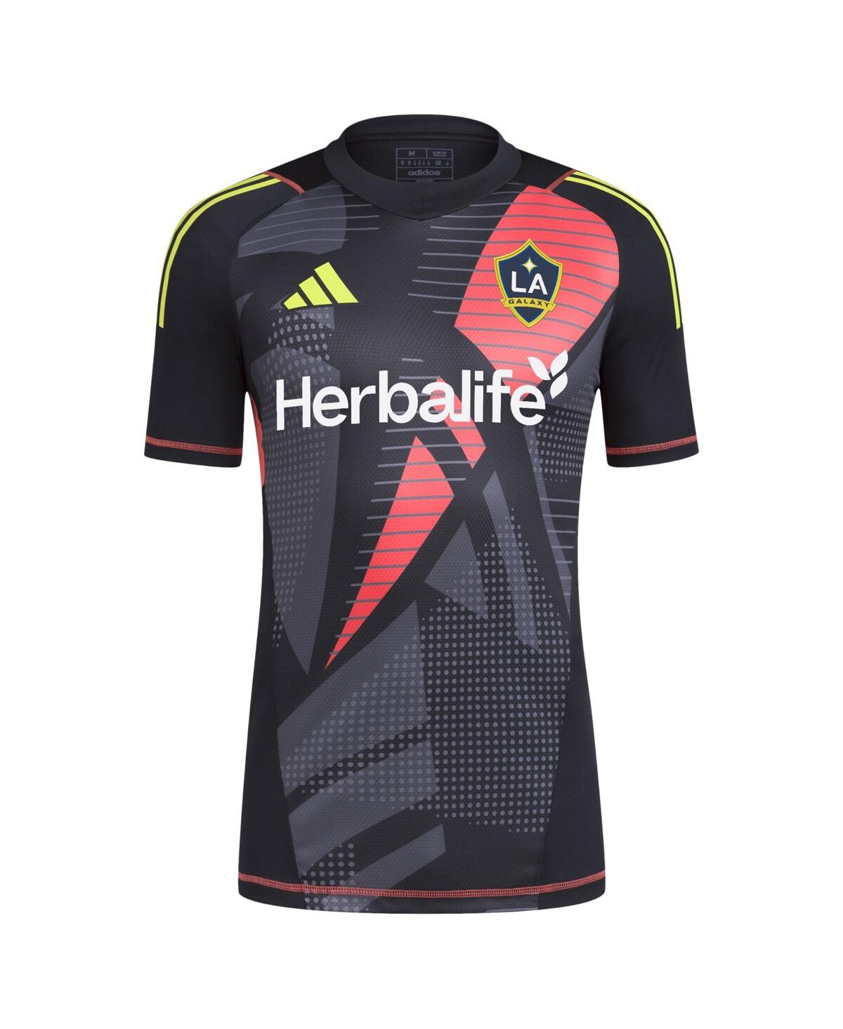 Men's adidasLa Galaxy 2024 Goalkeeper Jersey - Black
