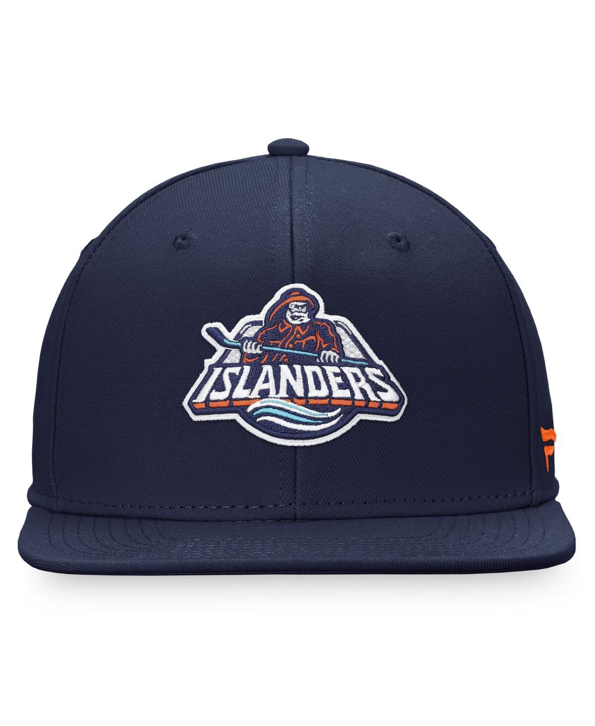 Shop Fanatics Men's  Navy New York Islanders Special Editionâ Fitted Hat