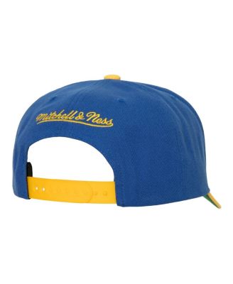Men's Royal, Gold Golden State Warriors Soul XL Logo Pro Crown Snapback Hat