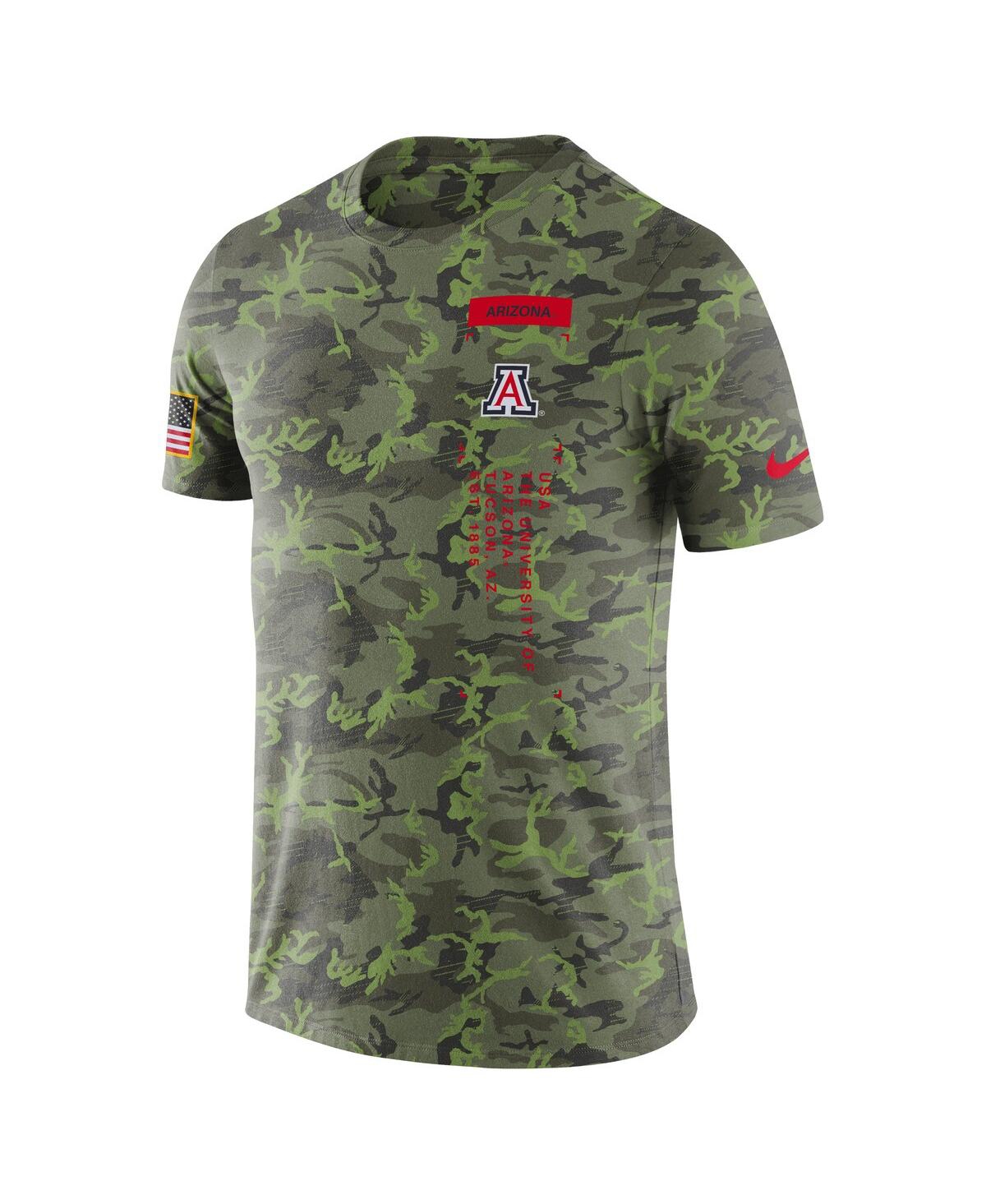 Nike Camo Arizona Wildcats Military T-shirt In Camo