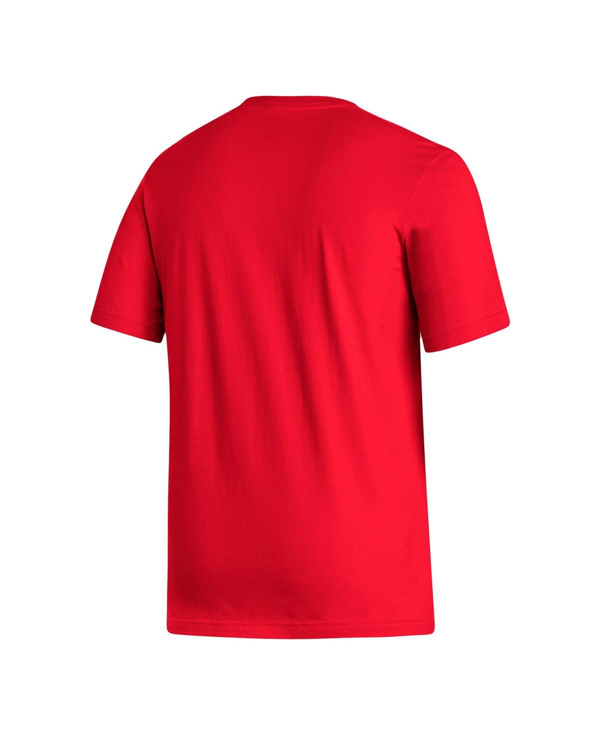Shop Adidas Originals Men's Adidas Red Arsenal Crest T-shirt