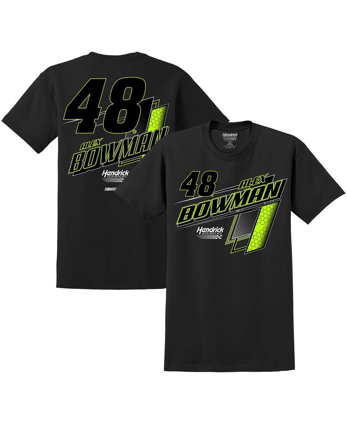 Men's Hendrick Motorsports Team Collection Black Alex Bowman Lifestyle T-shirt - Black