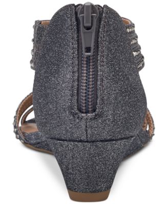 Women's Ginifur Embellished Strappy Wedge Sandals