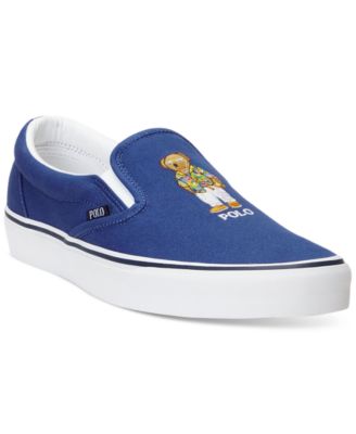 Polo Ralph Lauren Men s Keaton Polo Bear Slip On Sneaker Macy s