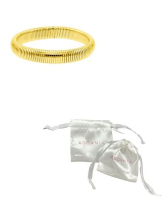 14K Gold-Plated Tall Omega Bracelet