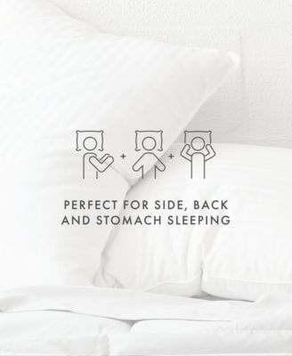 Plush Down Alternative Cooling Gel-Infused Fibers 2-Pack Pillows, King