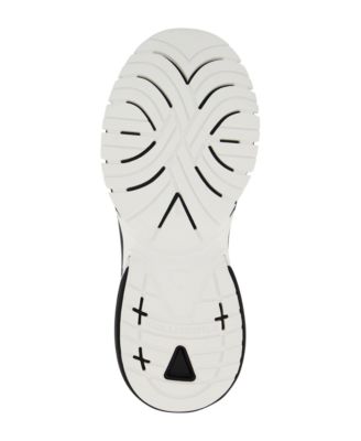 Men's Chunky Two Tone Sole Leather Sneakers