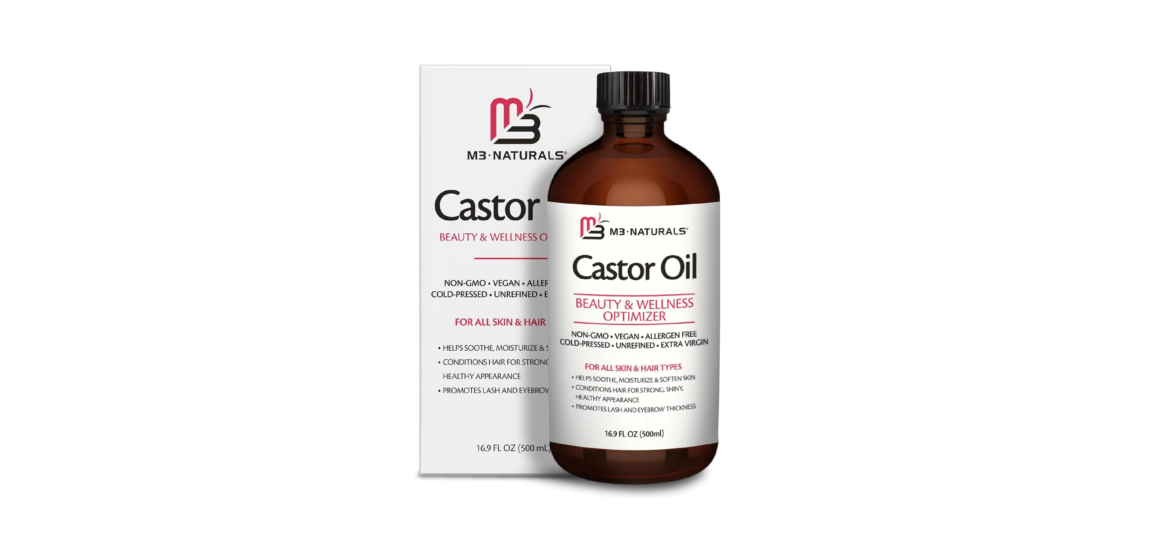 M3 Castor Oil 500mL | For Hair, Skin & Body Nourishment Naturals