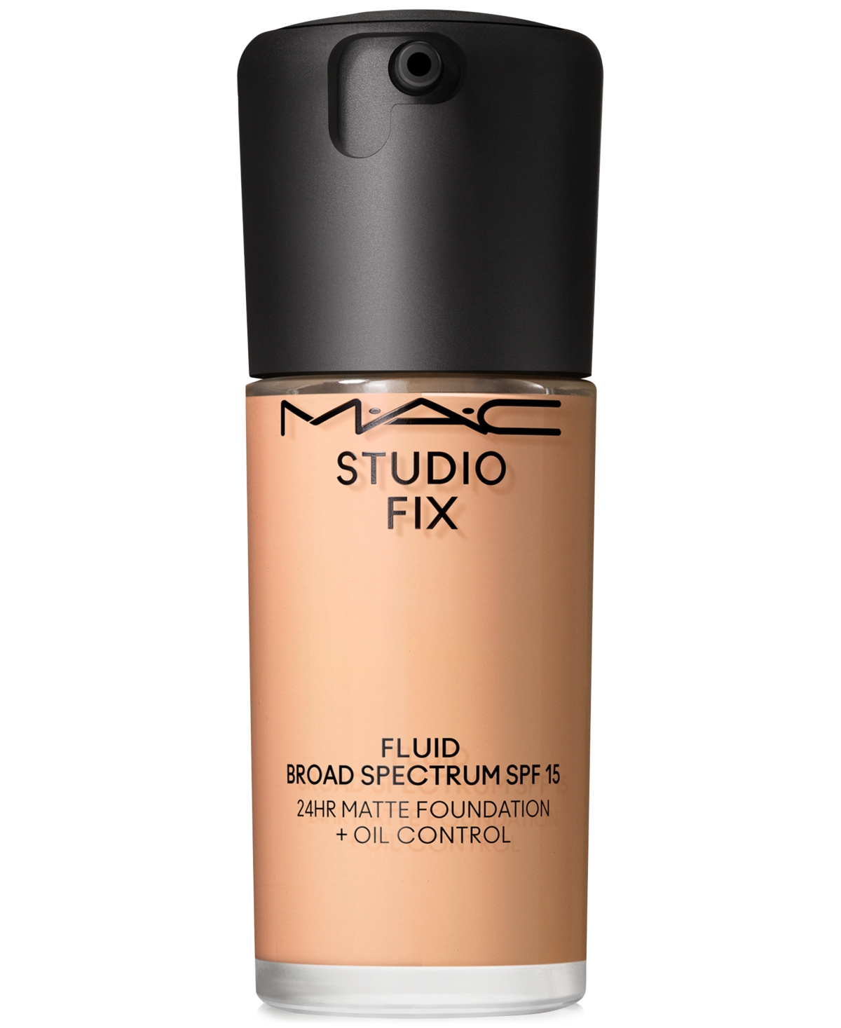 Mac Studio Fix Fluid Spf 15 24hr Matte Foundation + Oil Control, 1 Oz. In N6 (true Beige With Neutral Undertone Fo
