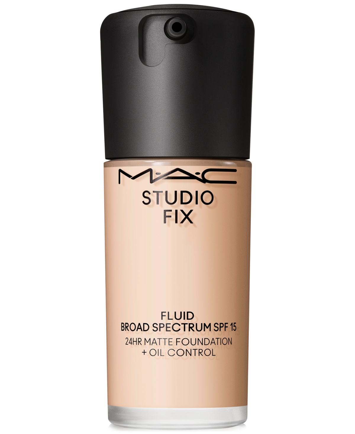 Mac Studio Fix Fluid Spf 15 24hr Matte Foundation + Oil Control, 1 Oz. In Nc10 (very Fair Beige With Neutral Under