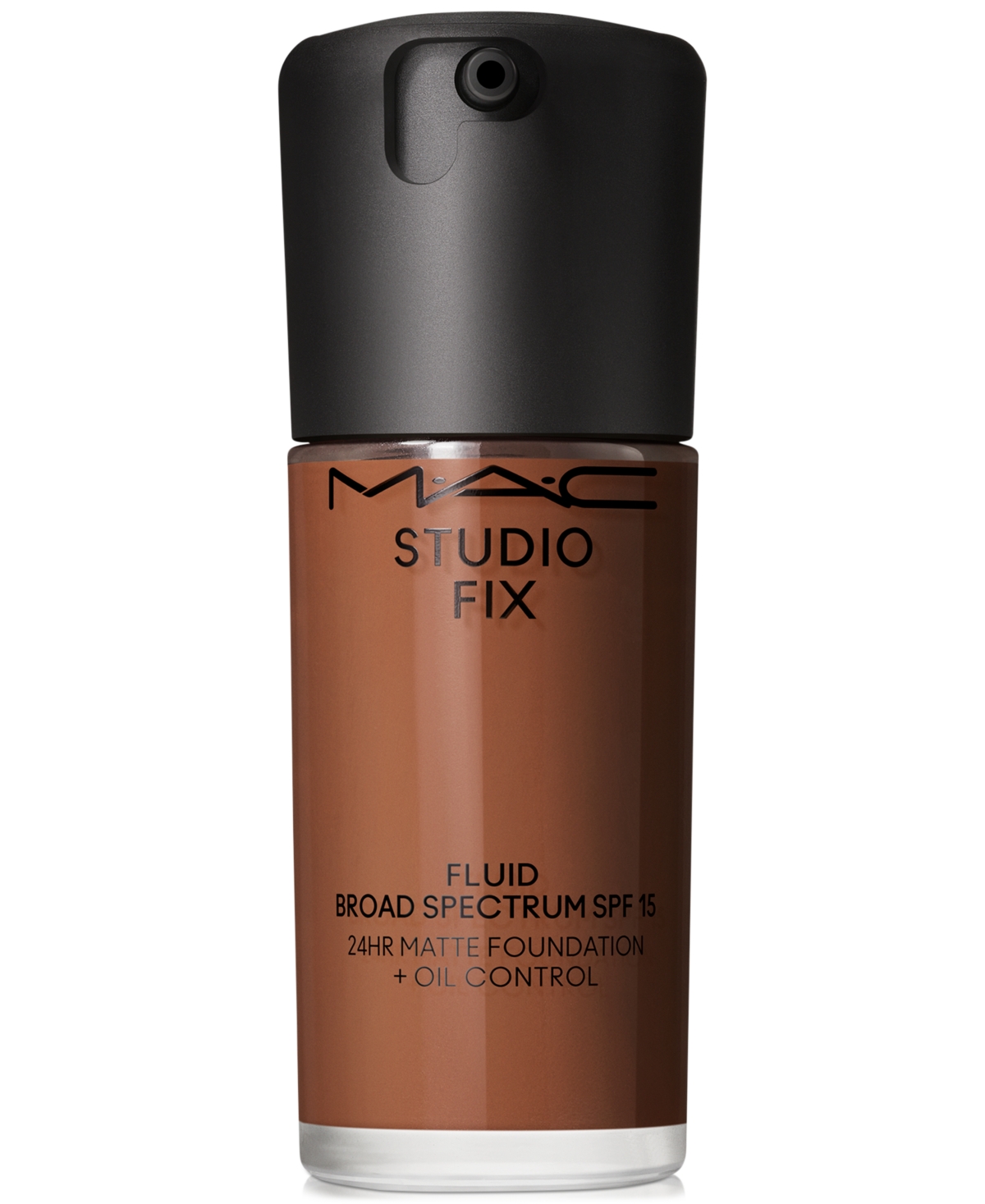 Mac Studio Fix Fluid Spf 15 24hr Matte Foundation + Oil Control, 1 Oz. In Nw44 (rich Tawny With Neutral Undertones
