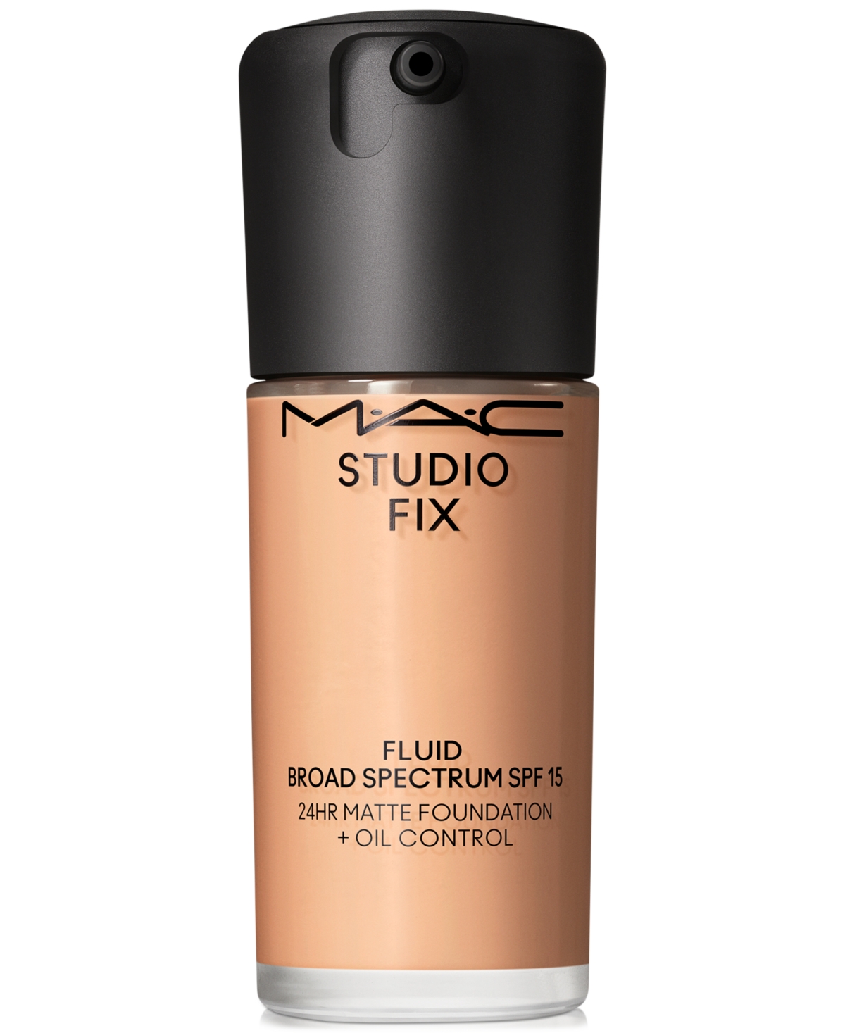 Mac Studio Fix Fluid Spf 15 24hr Matte Foundation + Oil Control, 1 Oz. In Nc27 (beige With Neutral Undertone For L