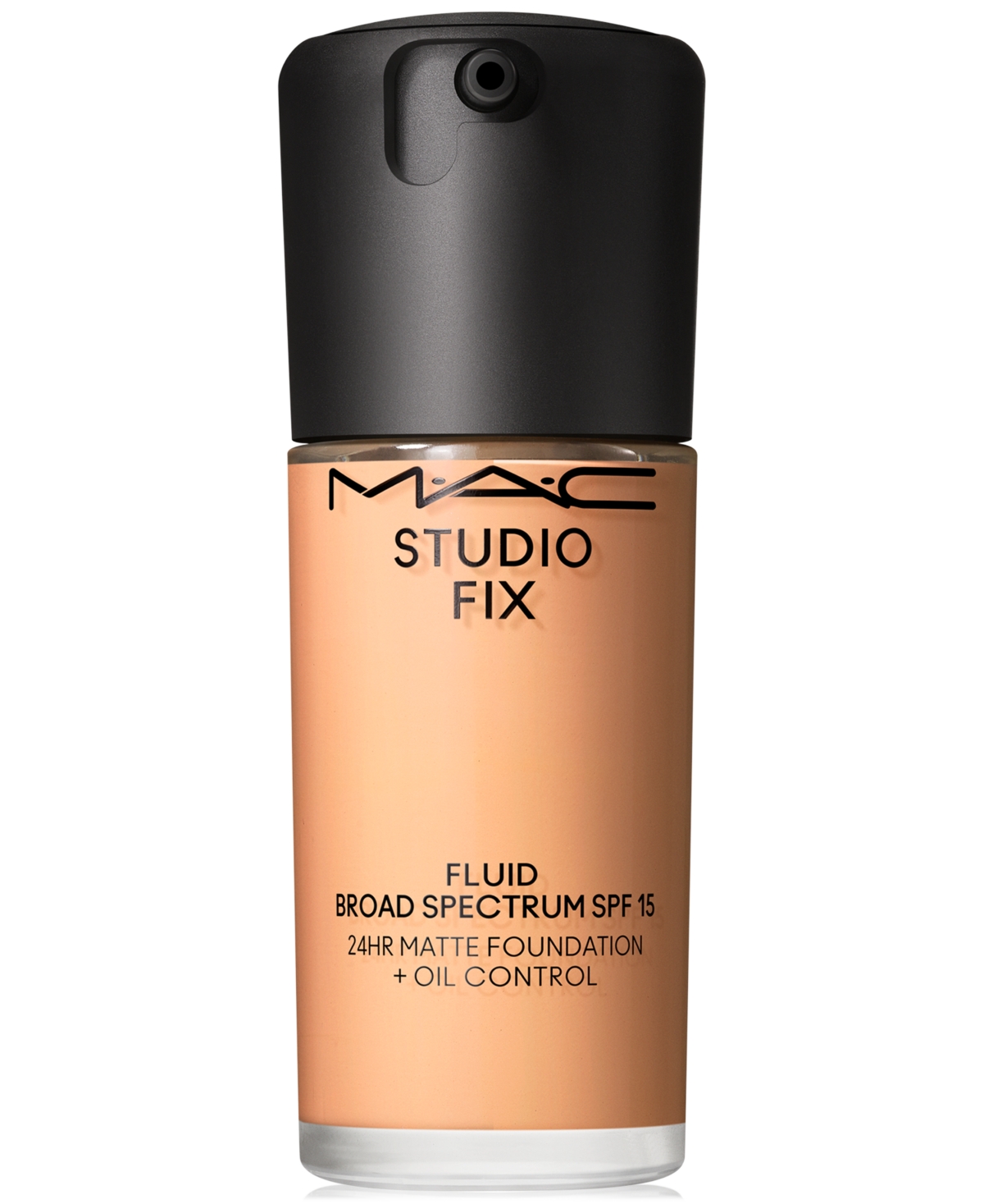Mac Studio Fix Fluid Spf 15 24hr Matte Foundation + Oil Control, 1 Oz. In Nw22 (warm Beige With Rosy Undertone For