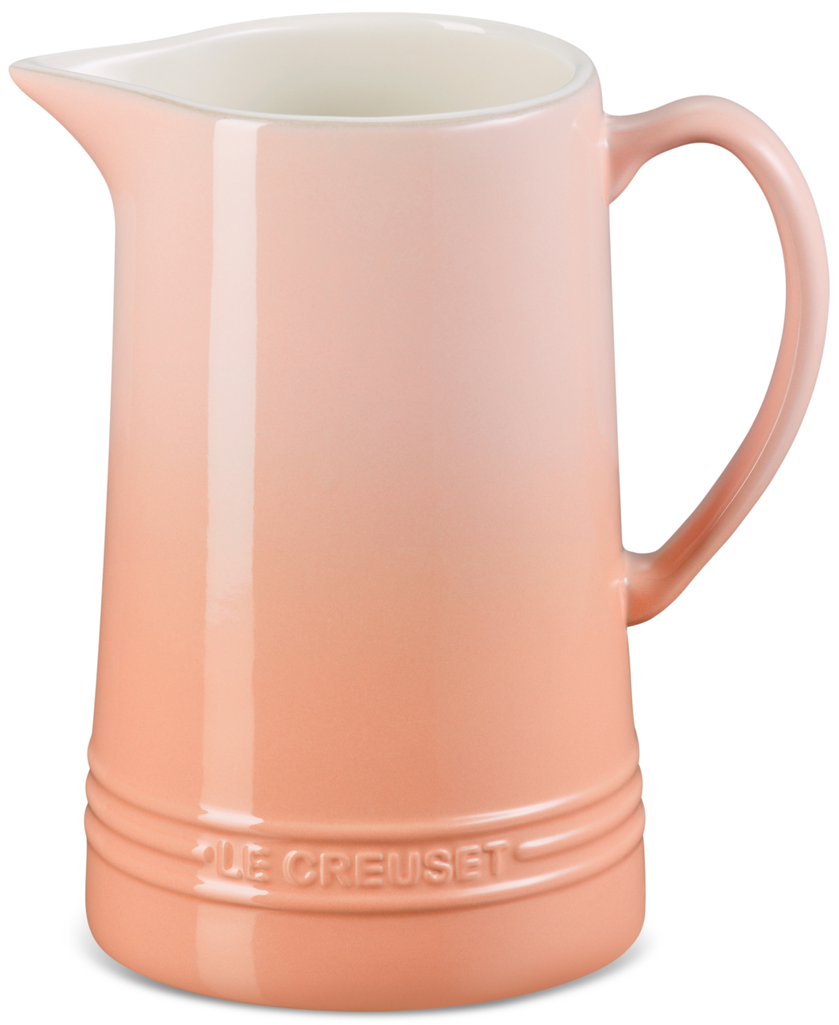 Le Creuset Stoneware Signature Pitcher In Peche